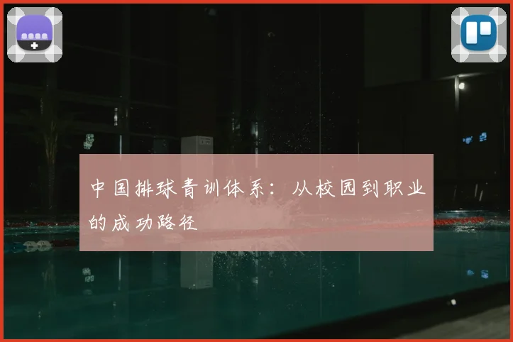 中国排球青训体系:从校园到职业的成功路径